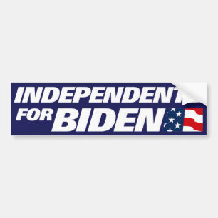 Unabhängigkeit für Biden 2024 Autoaufkleber