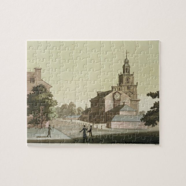Unabhängigkeit Hall, Philadelphia, Pennsylvania, (Horizontal)