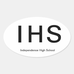 Unabhängigkeit High Schoo*l Euro Style Sticker