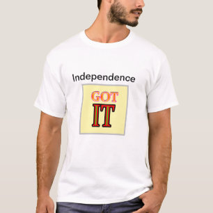 Unabhängigkeit jGibney Zazzle Herren Basic T-Shirt