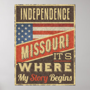 Unabhängigkeit Missouri Poster