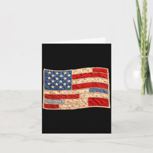 Unabhängigkeit patriotisch floral amerikanische Fl Karte
