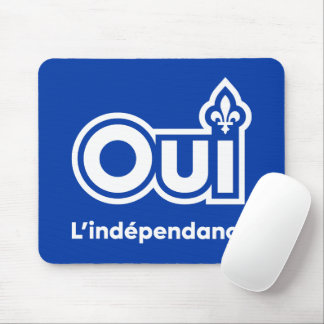 Unabhängigkeit von Québec JA Mousepad