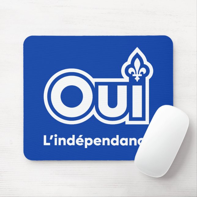 Unabhängigkeit von Québec JA Mousepad (Mit Mouse)