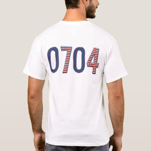 Unabhängigkeits-TagesUS Flagge Juli 4. T-Shirt