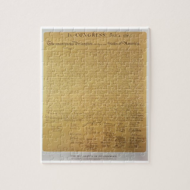 Unabhängigkeitserklärung (Vertikal)