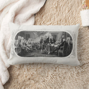 Unabhängigkeitserklärung: 2 Dollar, Etching Lendenkissen