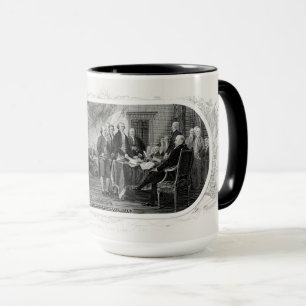 Unabhängigkeitserklärung: 2-Dollar-Schein, Radieru Tasse