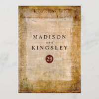 Unabhängigkeitserklärung 📜 alten Pergament von 17