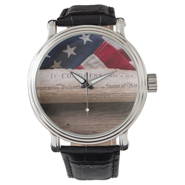 Unabhängigkeitserklärung Armbanduhr (Vorderseite)