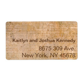 Unabhängigkeitserklärung 📜 historischen Parchmen