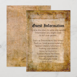 Unabhängigkeitserklärung 📜 US-Parlament Einladung