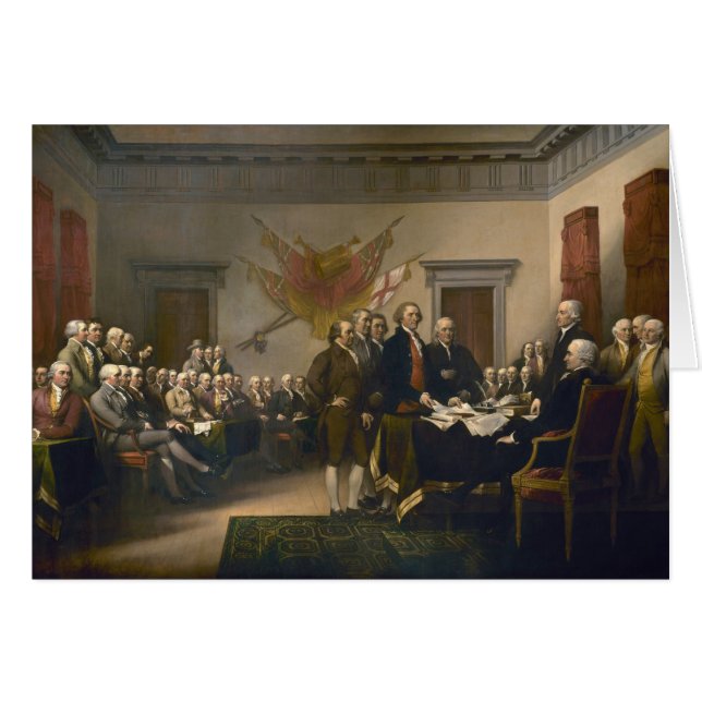 Unabhängigkeitserklärung von John Trumbull (Vorderseite (Horizontal))