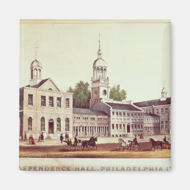 Unabhängigkeitssaal, Philadelphia Magnet (Vorne)