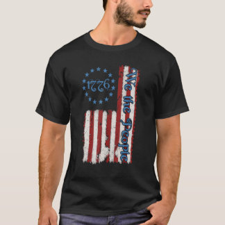 Unabhängigkeitstag 1776 4. Juli USA Flag Patriot T-Shirt