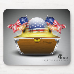 Unabhängigkeitstag 4. Juli (4) Mousepad
