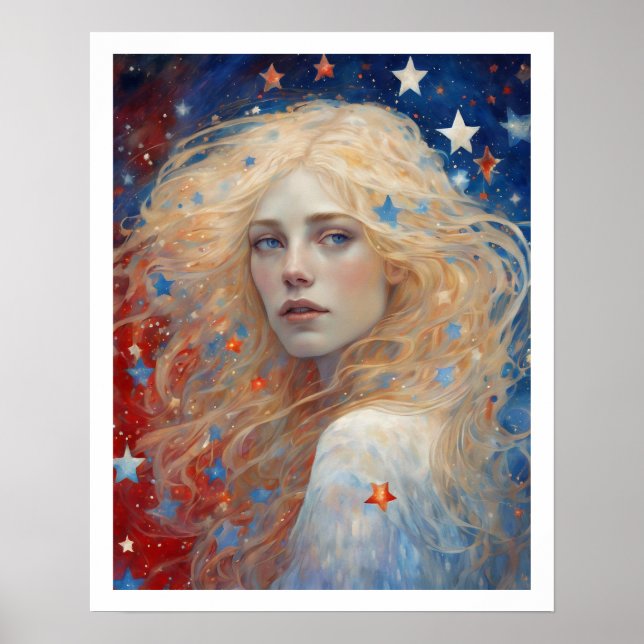 Unabhängigkeitstag 4. Juli Feuerwerk Poster (Vorne)