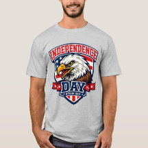 Unabhängigkeitstag-Adler Varsity Style Patriotisch