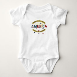 Unabhängigkeitstag Amerika Baby Strampler