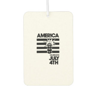 Unabhängigkeitstag Amerikas Autolufterfrischer