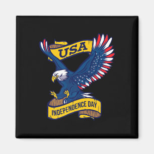 Unabhängigkeitstag der USA Premium Magnet