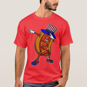 Unabhängigkeitstag für Hot Dog T-Shirt