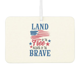 Unabhängigkeitstag Merica 4. Juli USA Autolufterfrischer