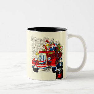 Unabhängigkeitstag-Parade Zweifarbige Tasse