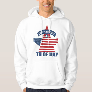 Unabhängigkeitstag - Star Design Hoodie