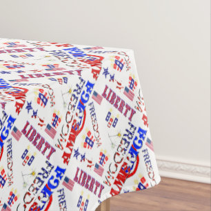 Unabhängigkeitstag Tischdecke