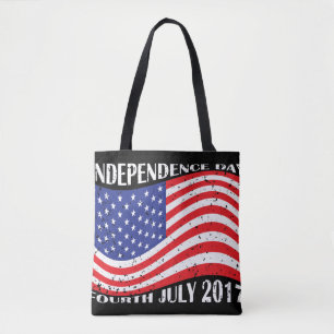 Unabhängigkeitstag u. viertes im Juli 2017 Tasche