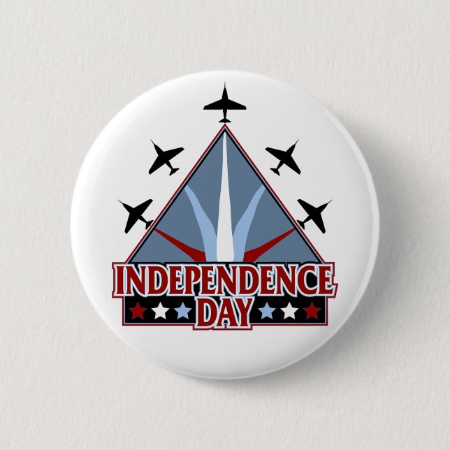 Unabhängigkeitstagknopf Button (Vorderseite)