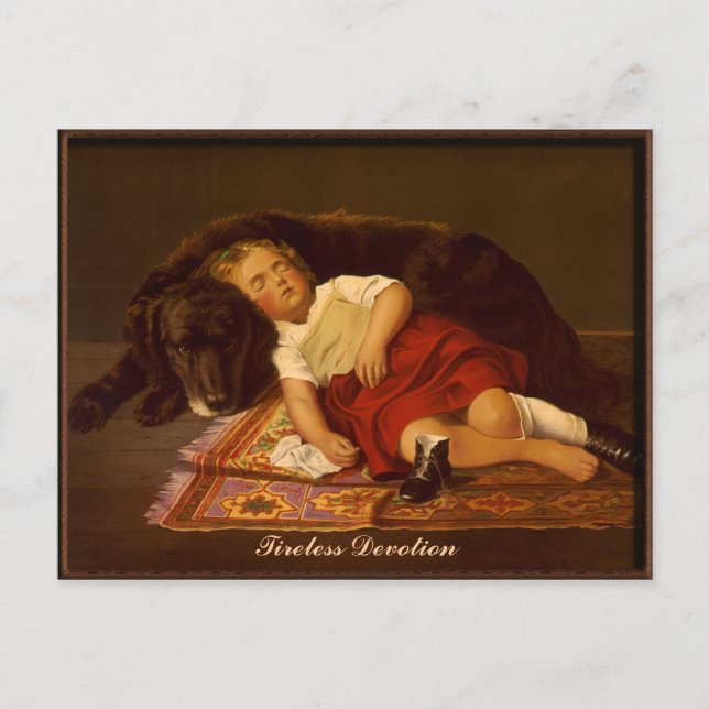 Unablässige Hingabe - Postkarte (Vorderseite)