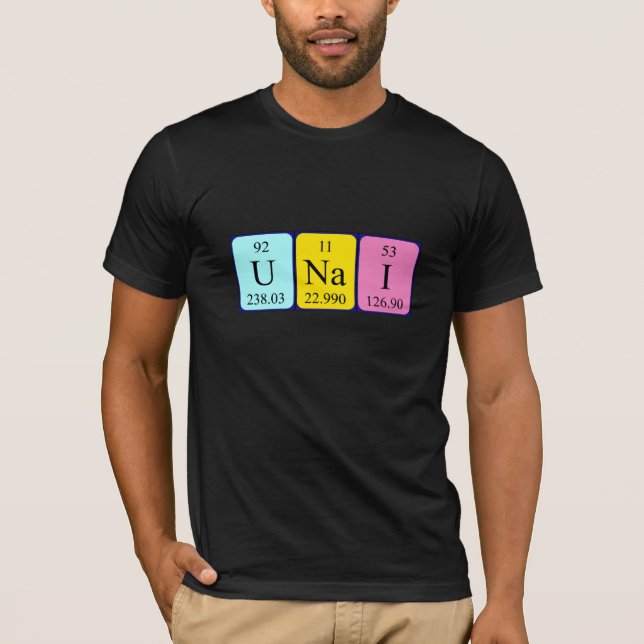 Unai Periodenname Shirt (Vorderseite)