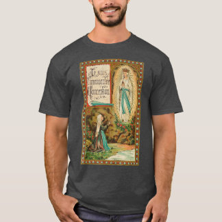 Unakkurate Empfängnis Unsere Frau Lourdes katholis T-Shirt