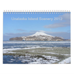 Unalaska Insel-Landschaft 2012 Kalender