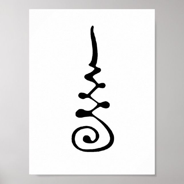 Unalom-Symbol Poster (Vorne)