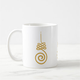 Unalome Buddhistische Symbol Kaffeetasse