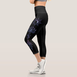 Unalome-Gruppe 1 Capri Leggings
