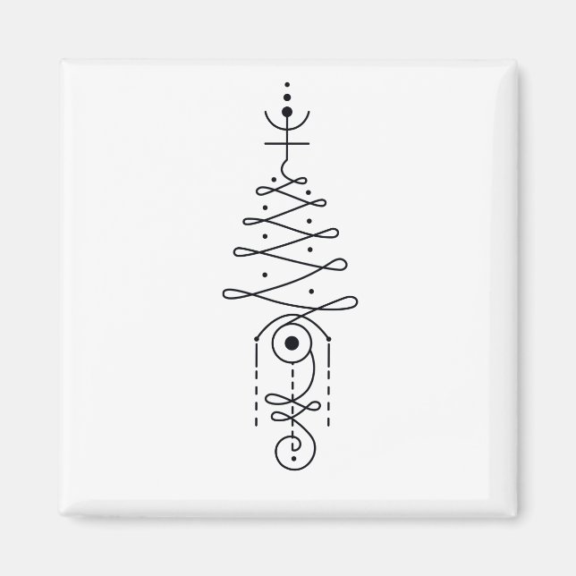 Unalome I Magnet (Vorne)