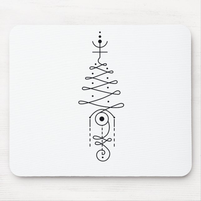 Unalome I Mousepad (Vorne)