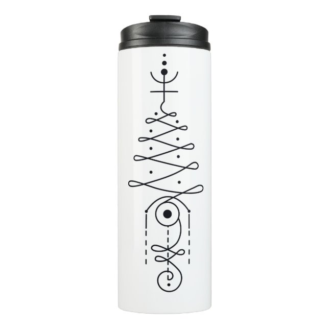 Unalome I Thermosbecher (Vorderseite)