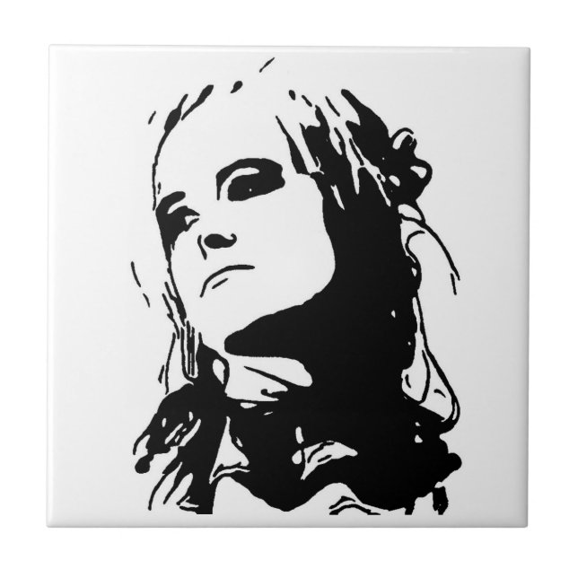 unamüsiert fliese (Vorderseite)