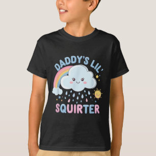 Unangemessen Lustiger Daddys Kleiner Spritzer Pein T-Shirt