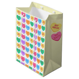 Unangemessene Gespräche mit Candy Hearts Mittlere Geschenktüte