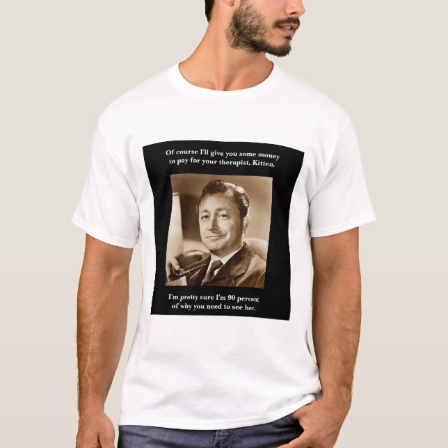 Unangemessener Vater Therapeutischer T - Shirt (Hi (Vorderseite)