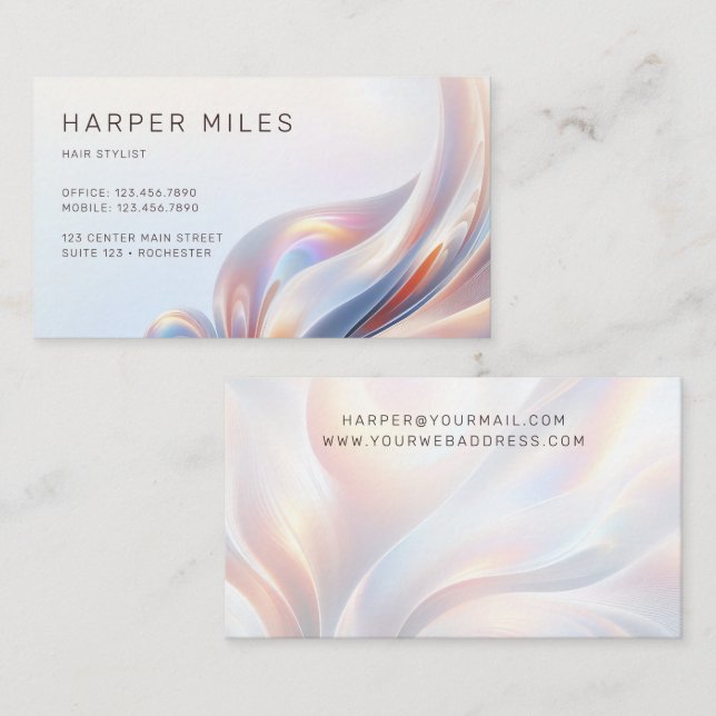 unanständig visitenkarte (Vorne/Hinten)