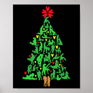 Unanständige Weihnachtsdekorationen Kamasutra Erwa Poster