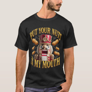 Unanständiger Weihnachts-Sexuelle Anspielung Nussk T-Shirt