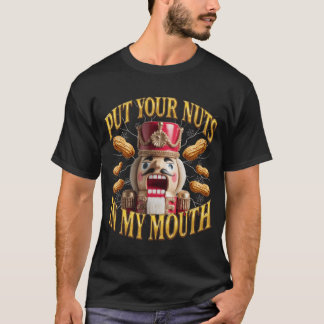 Unanständiger Weihnachts-Sexuelle Anspielung Nussk T-Shirt